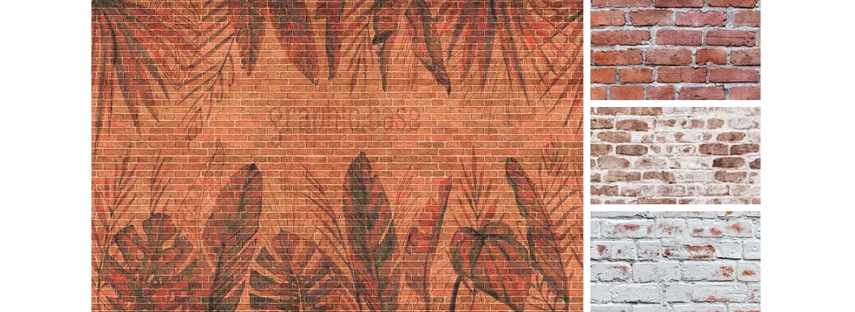 煉瓦のデザイン