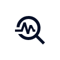 虫眼鏡のアイコン