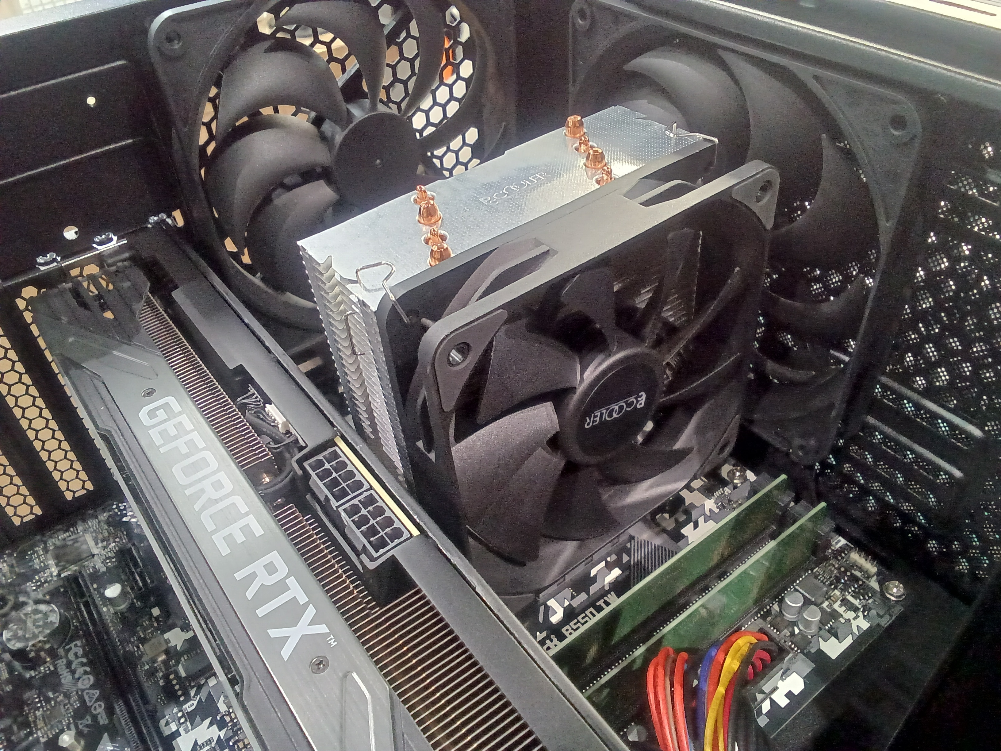 CPUファン クリーニング後