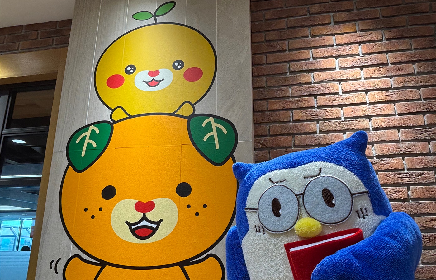 「ふっくぅ」と「みきゃん」と「こみきゃん」