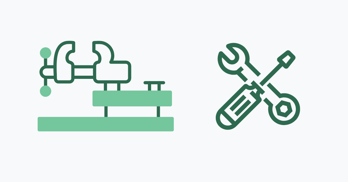 治具導入で作業安全性を高めるイメージ図