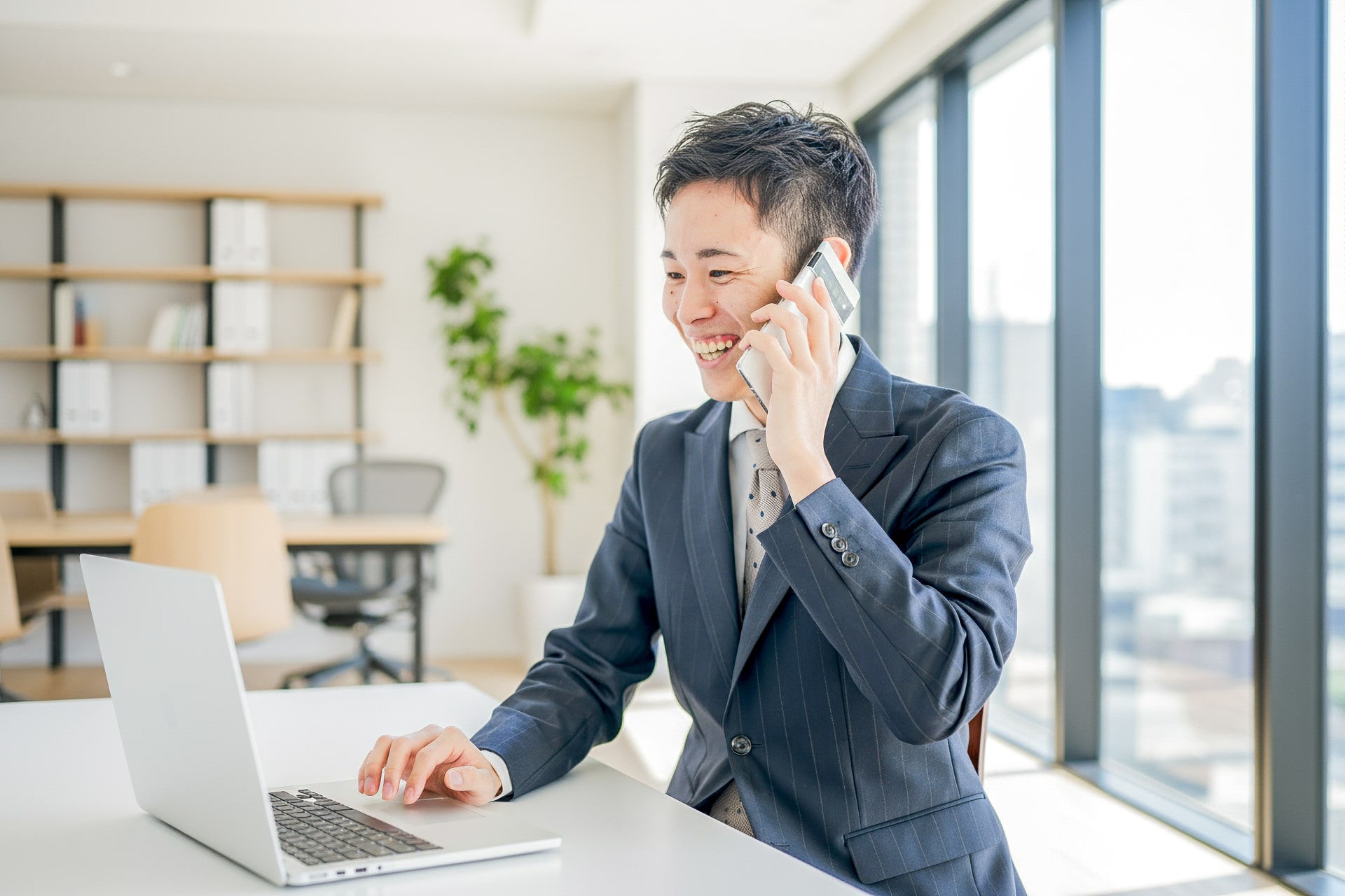 Ｗeb集客で成果を実感する担当者