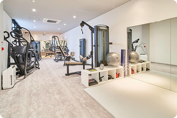 オフィスのトレーニング空間