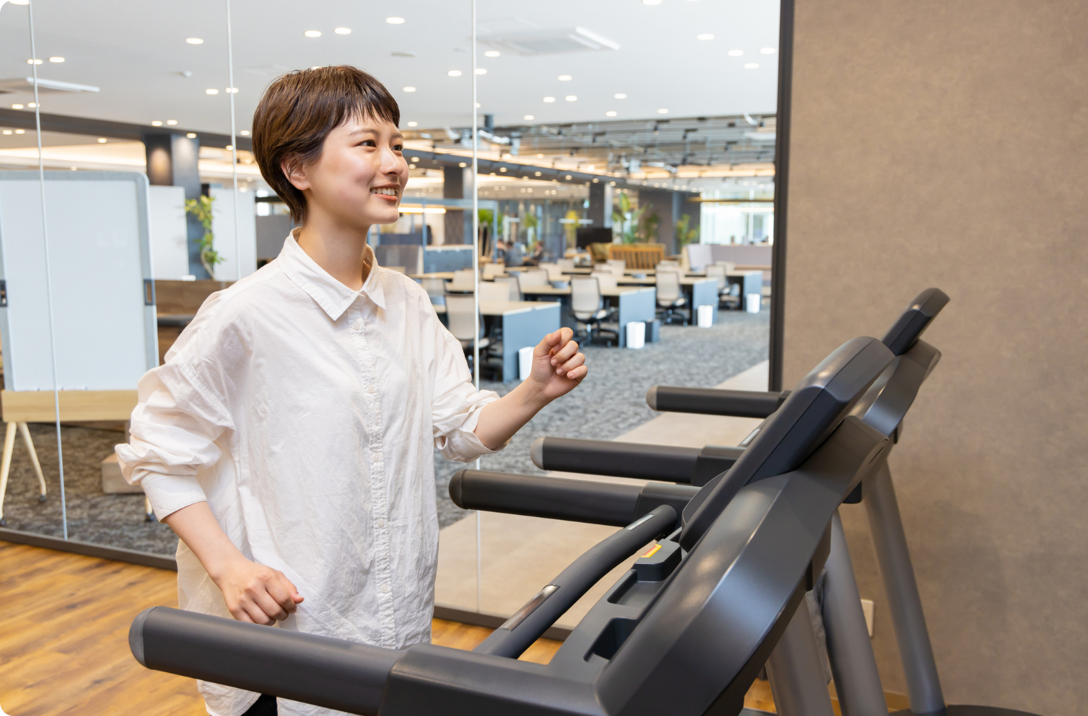 オフィスでのトレーニング