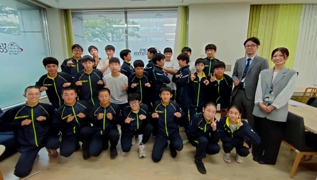 生徒のみなさんと