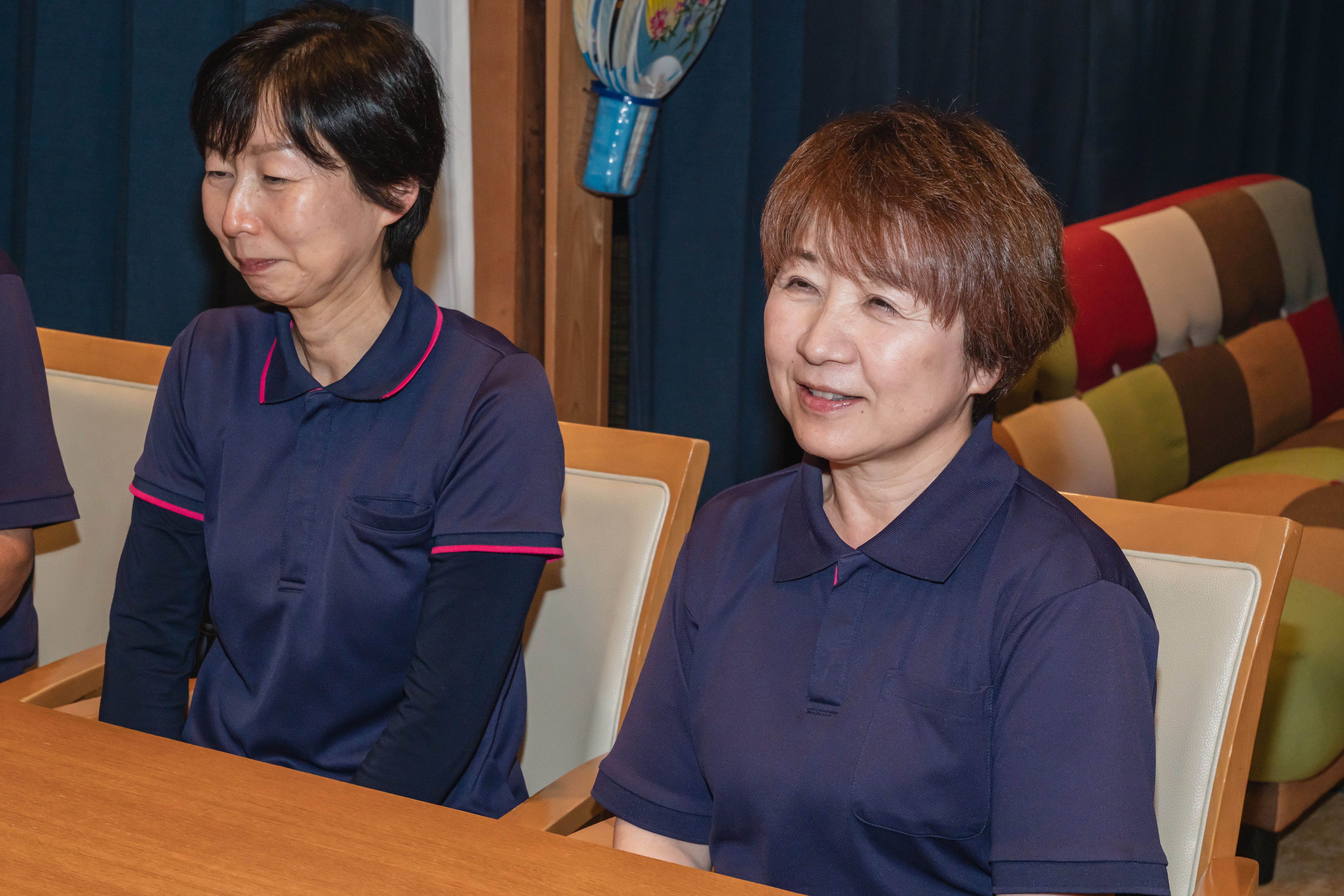 三楽デイサービス いとぐるま_川崎氏と中並氏