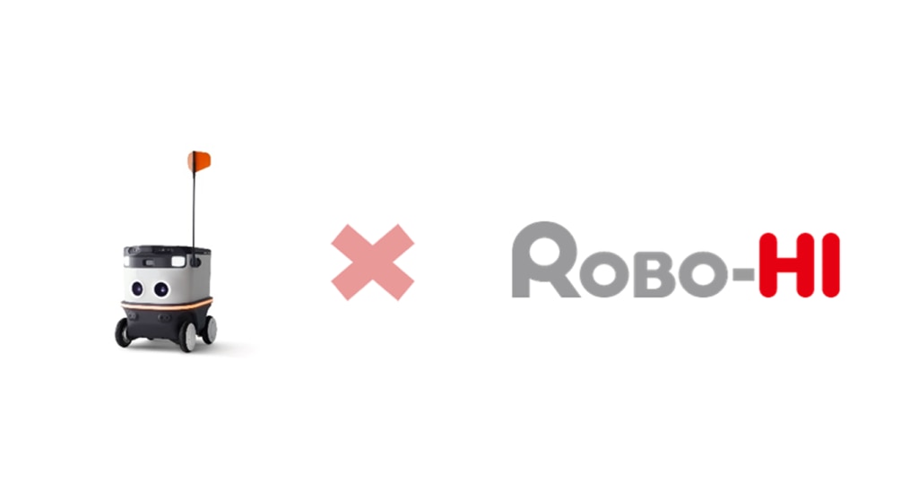 自律走行ロボットがイルミネーションイベントの見どころをご案内