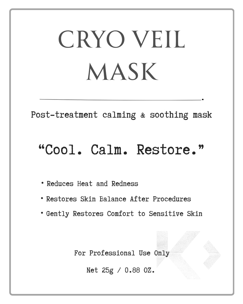 業務用】LED対応・鎮静バイオゲルパック｜CRYO VEIL MASK