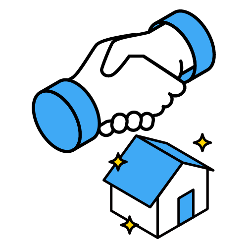 家を購入するイメージイラスト