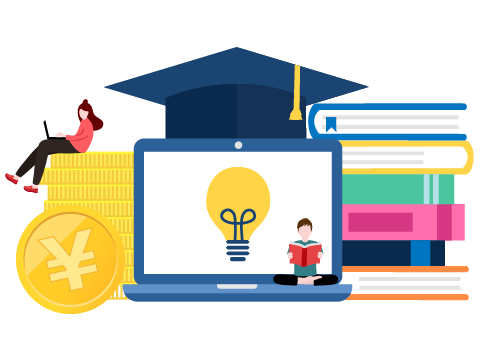 奨学金申請支援サービスのメインビジュアル画像