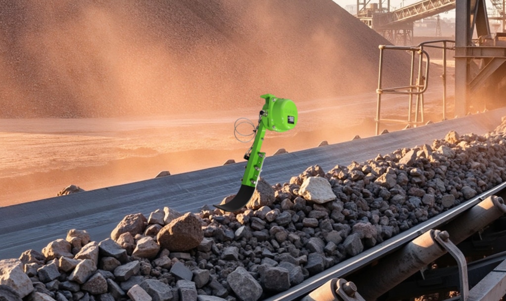 Material Flow Detector Installation Image