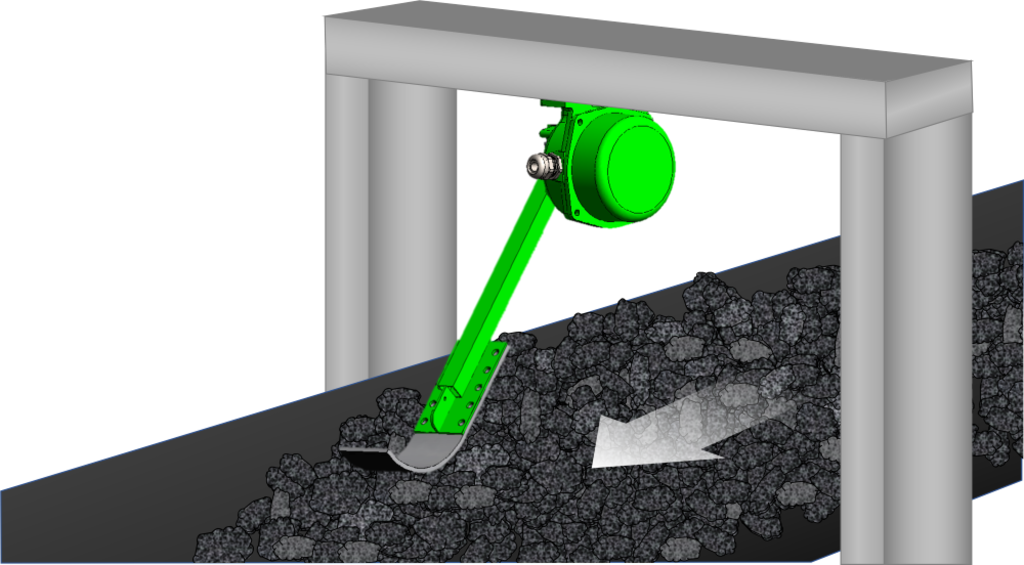 Material Flow Detector Principle