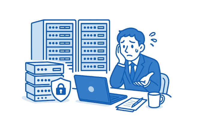 ウイルス対策は行いたいがサーバーの運用管理が大変で困っている
