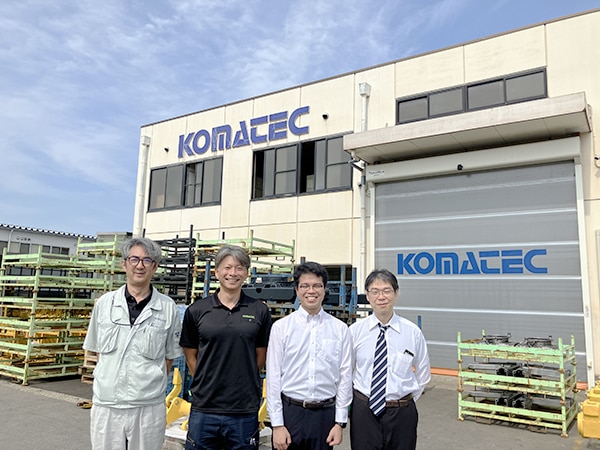 製造業DX事例｜株式会社コマテック｜KOM-MICSで設備の見える化と働き方改善