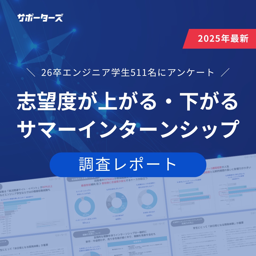 調査レポート_サマーインターンランキング