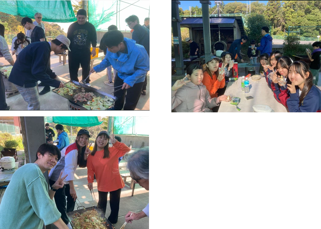 野外炊飯(焼肉・焼きそば)