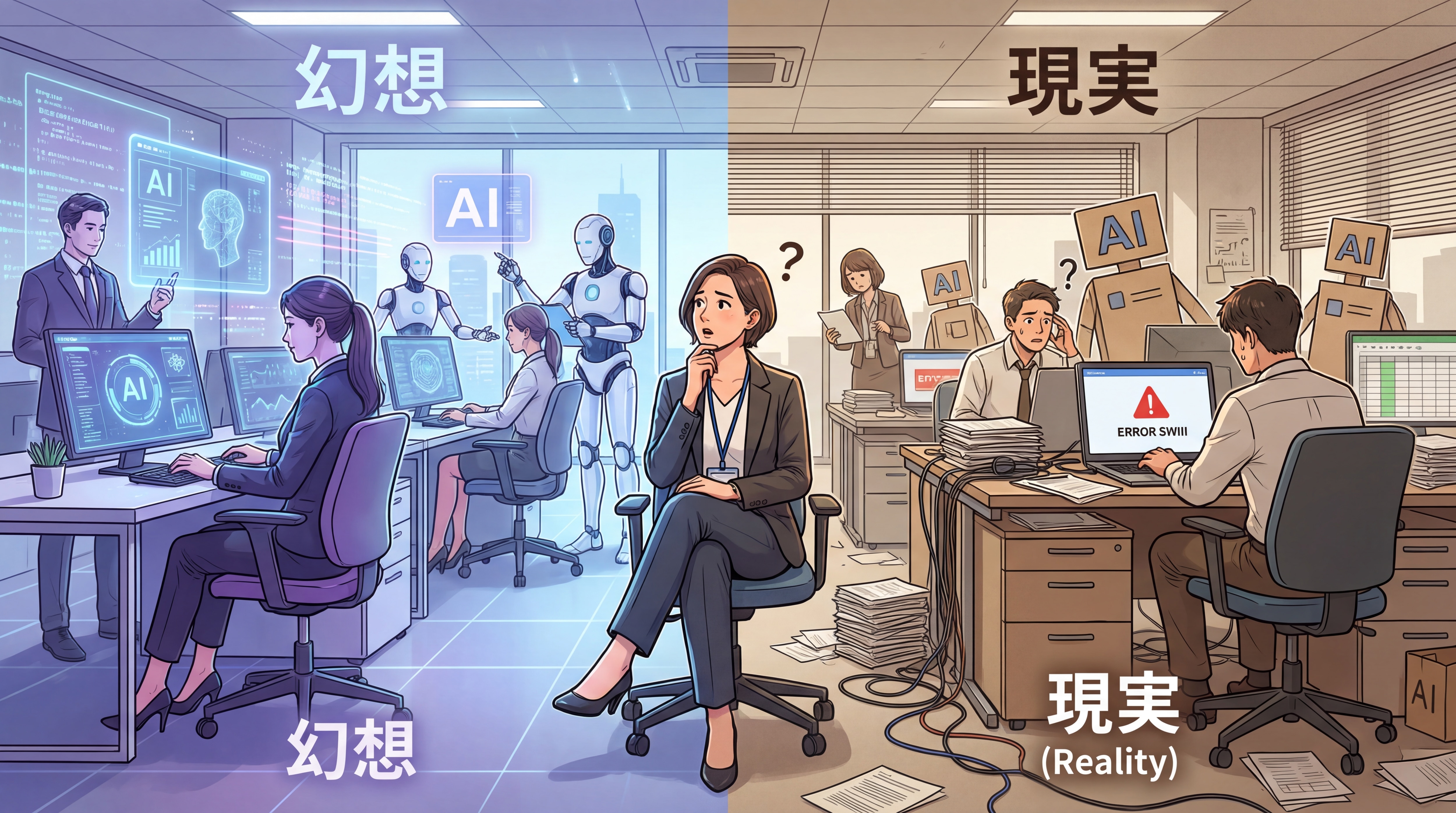 発見①:「みんなAI使ってる」は幻想だった