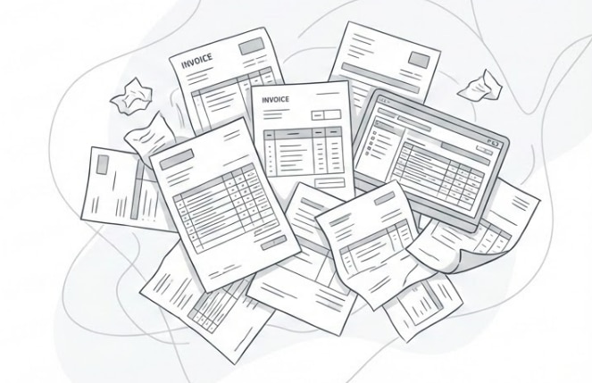 従来の買掛業務