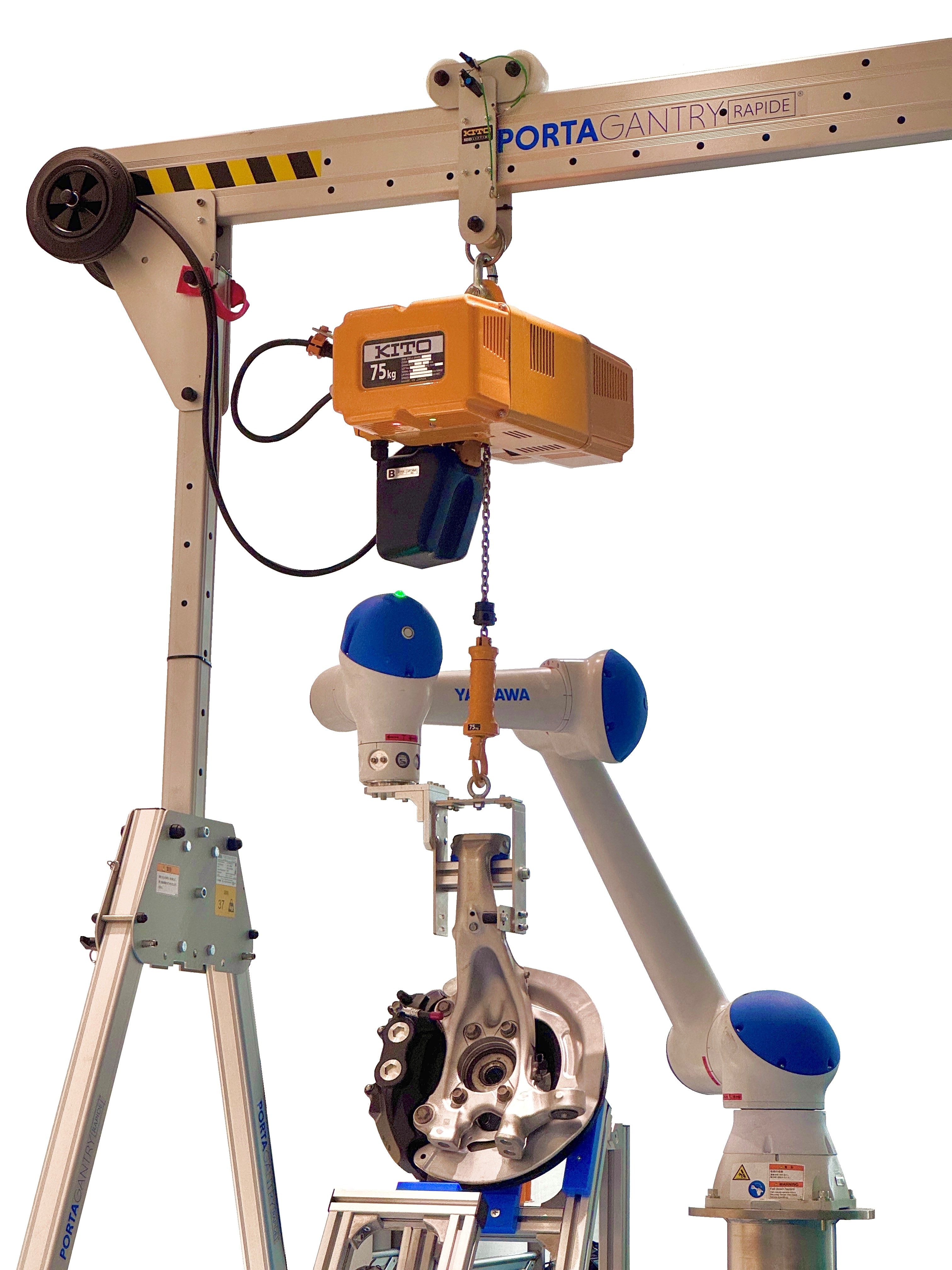 ロボットコラボレーションシステム | 電動チェーンバランサ | 株式会社