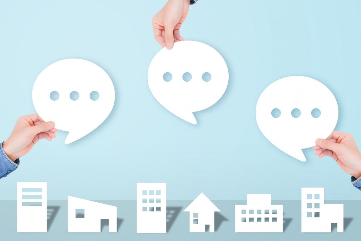 不動産と3つの手