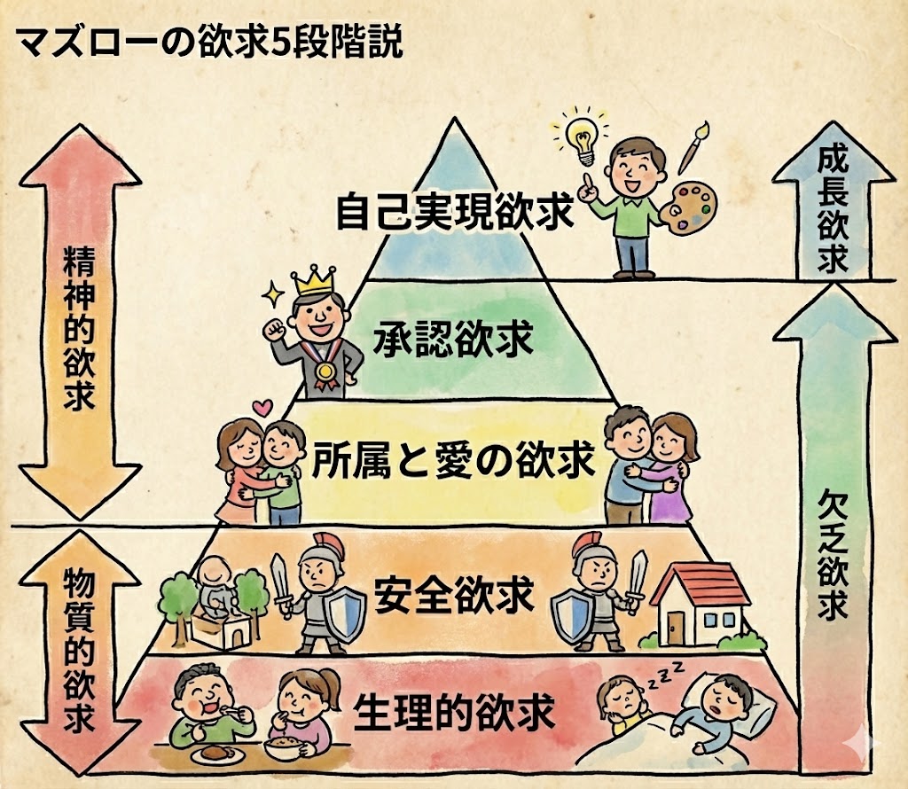 マズロー欲求5段階説