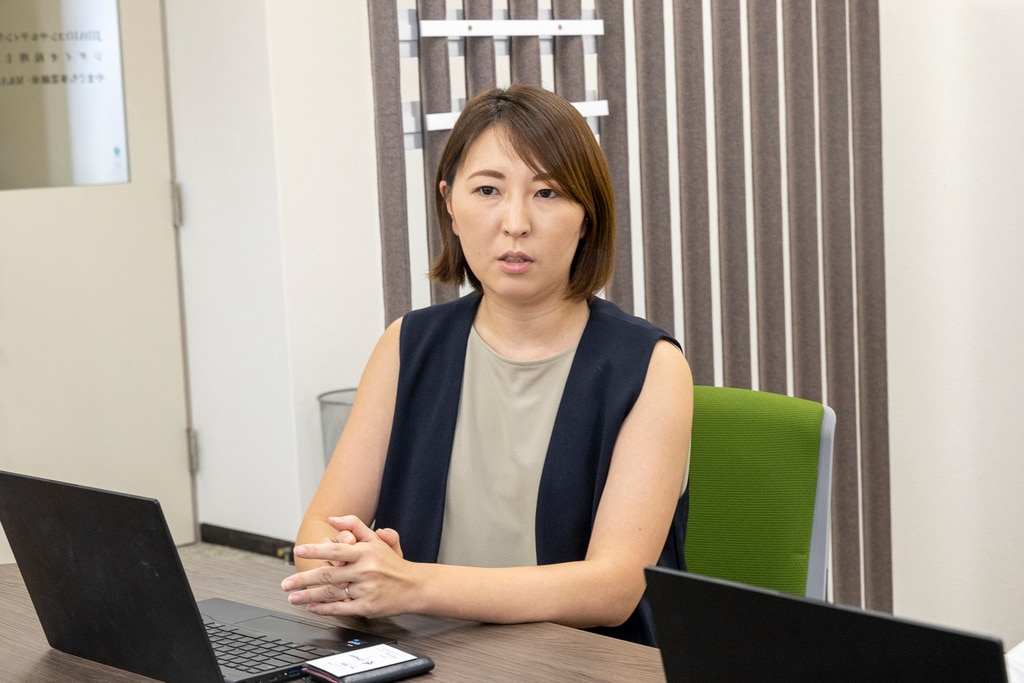 ジダイオ税理士事務所 取締役 清水唯様。クラウド化の推進により、創業以来離職ほぼゼロのホワイトな労働環境を維持。