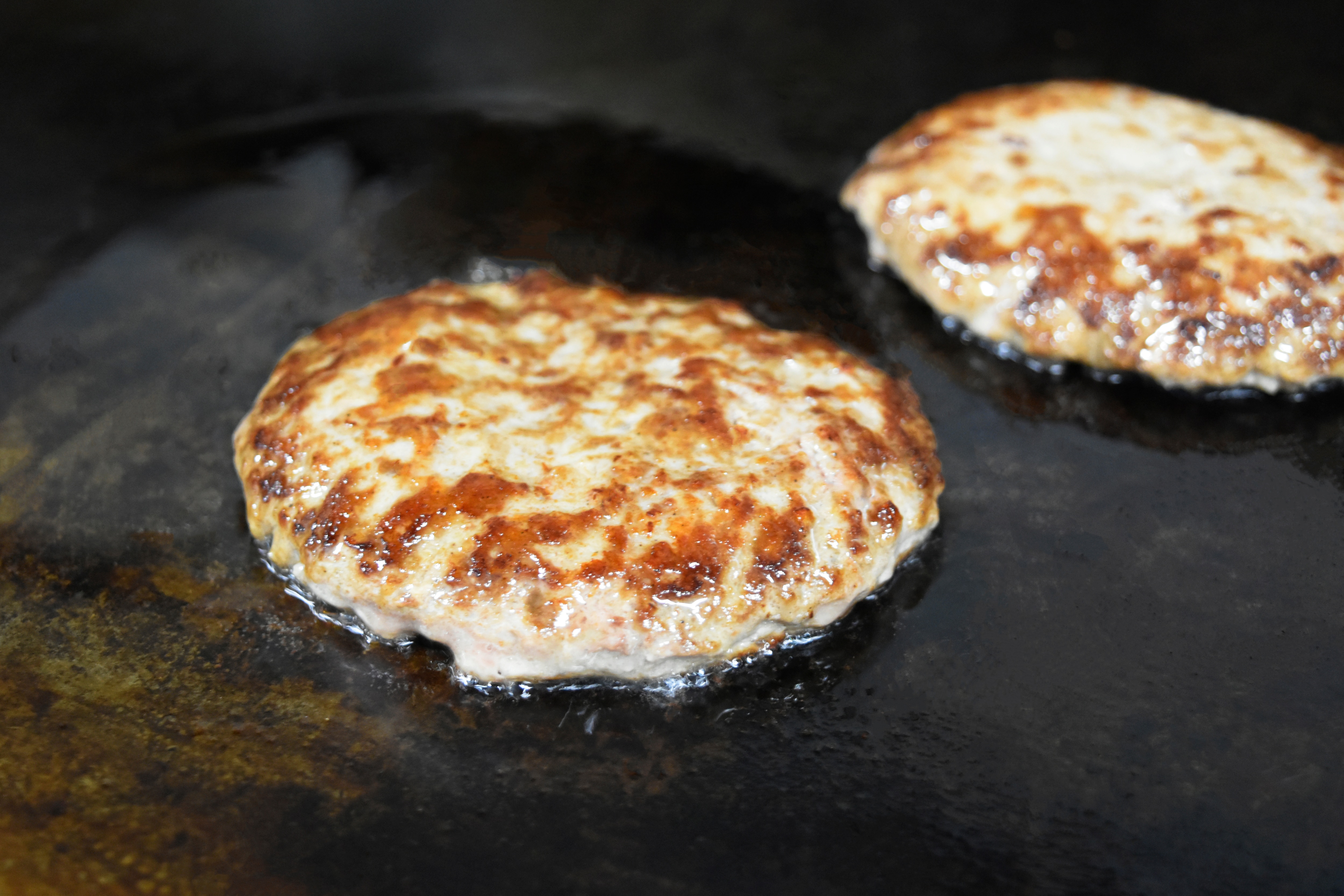 ホクビー　ハンバーガーパティ　焼成