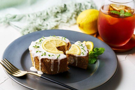 国産小麦の紅茶シフォンケーキ