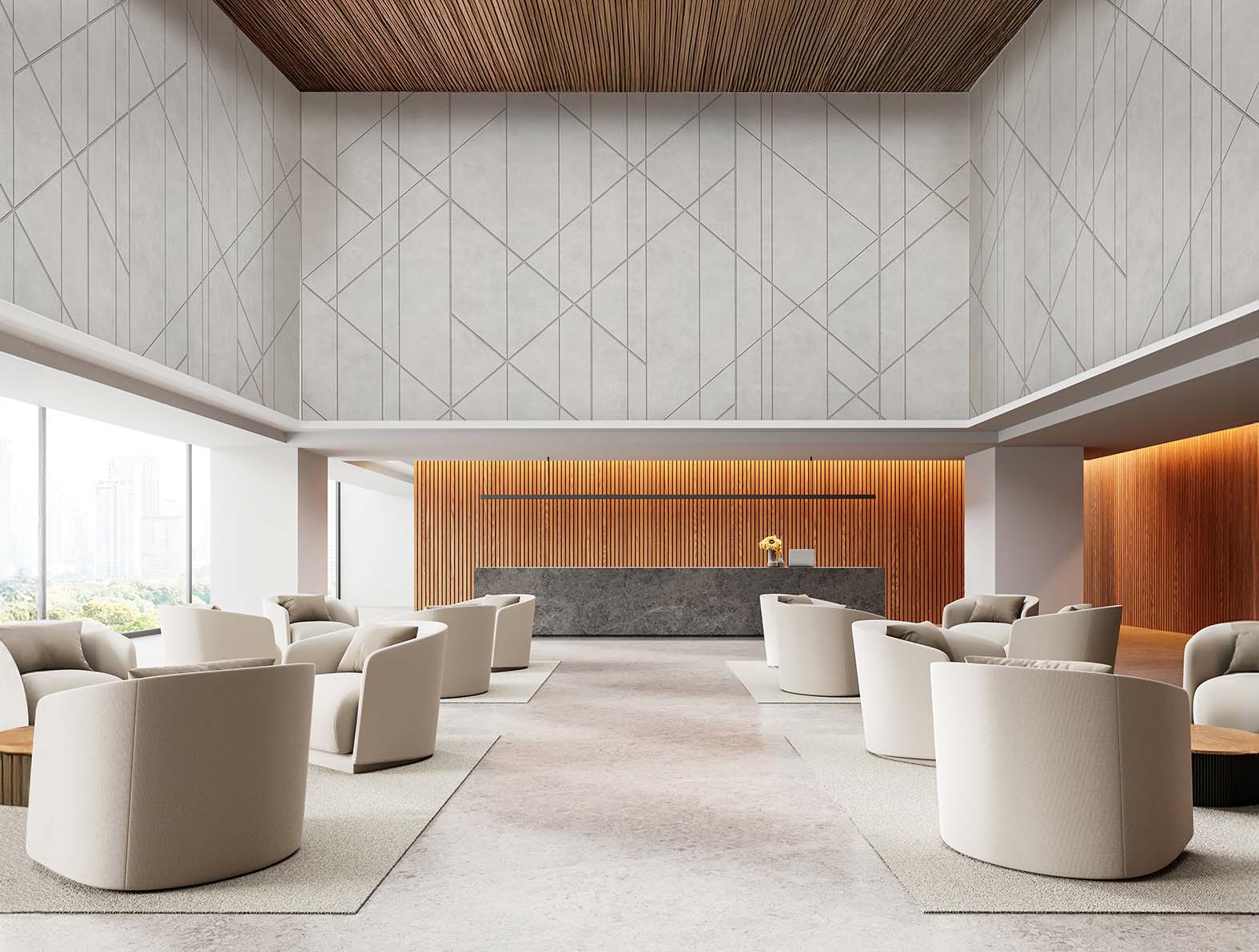 モルタルの壁紙