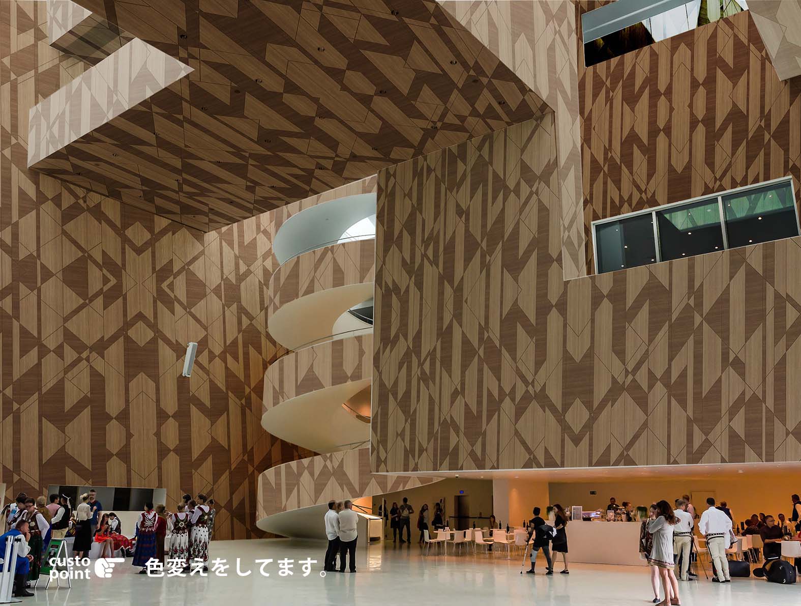 木目マテリアルの壁紙