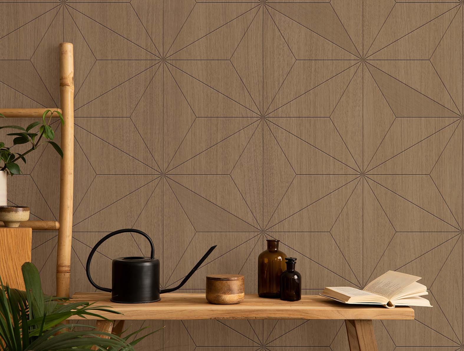 木目マテリアルの壁紙