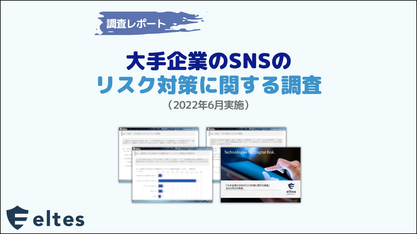 SNSのリスク調査