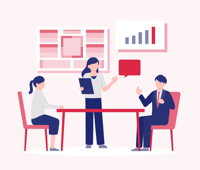 対象層に対する研修実施、 フォロー体制を確立