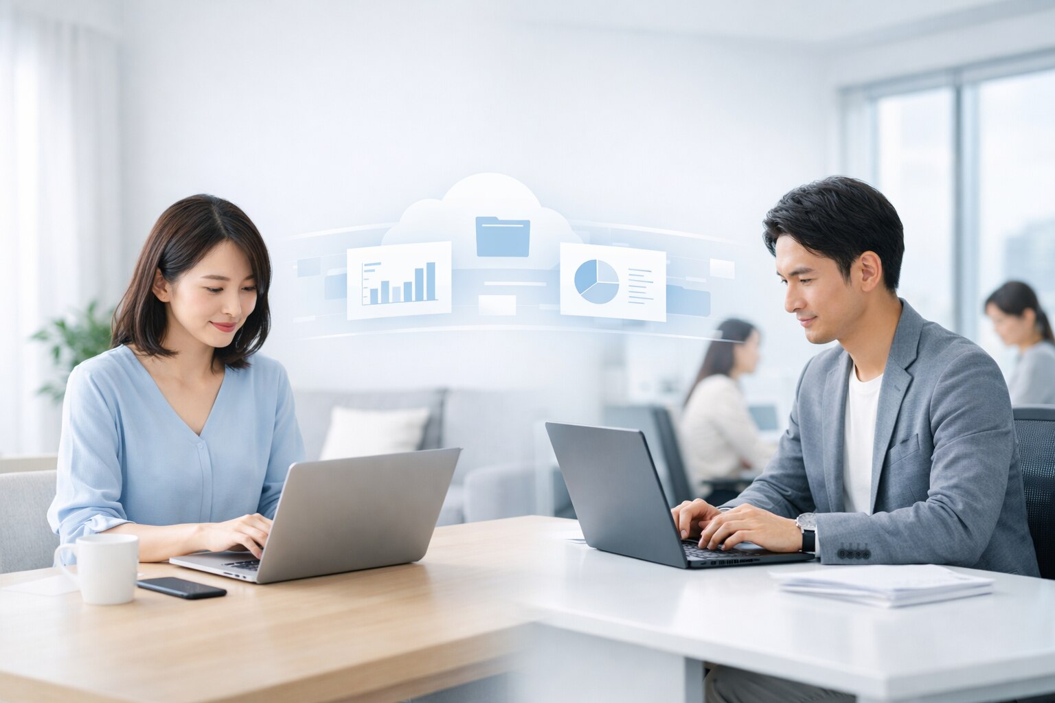 テレワークのための電子化について解説する記事の新アイキャッチ