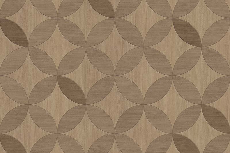 マテリアル柄の木目の壁紙