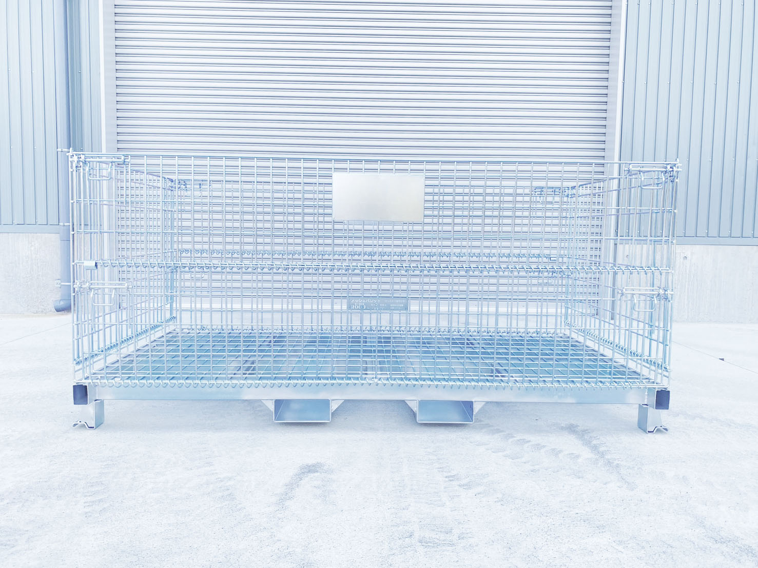 フォークガイドつきメッシュパレット