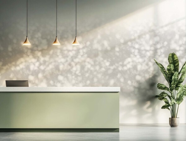 グリーン柄のガラスフィルム