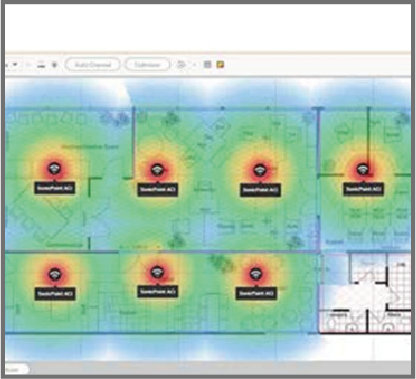 Wi-Fi PlannerのUI画像