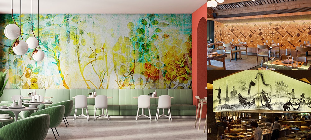 ホテルのレストラン施工イメージ