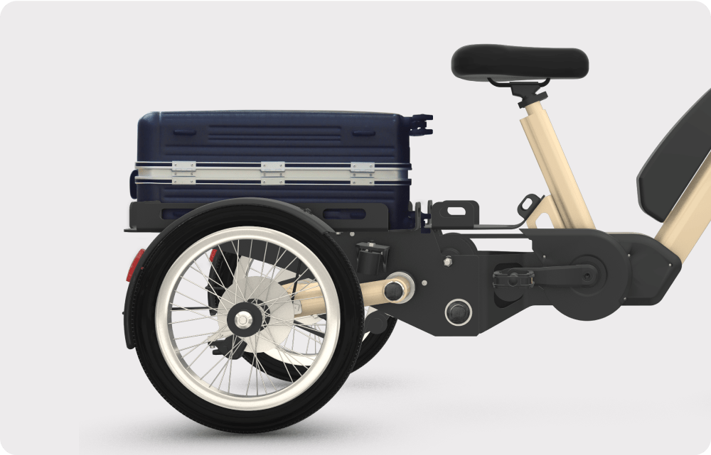 電動アシスト3輪自転車 LA SI QUE (らしく) | 新規ビジネス | つばき