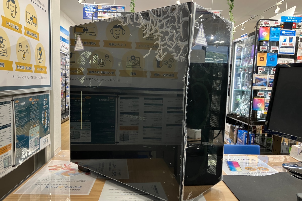 アップグレード事例 自作ゲーミングPC RTX5080搭載グラフィックボードへ交換