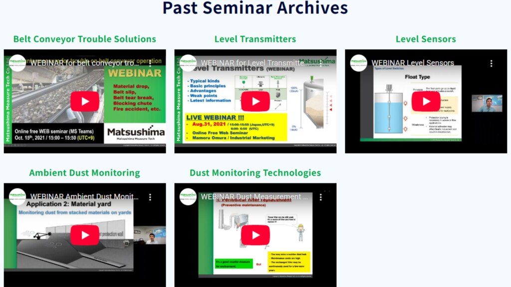 Webinar Archives