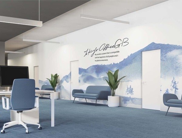 抽象的な水彩画の壁紙