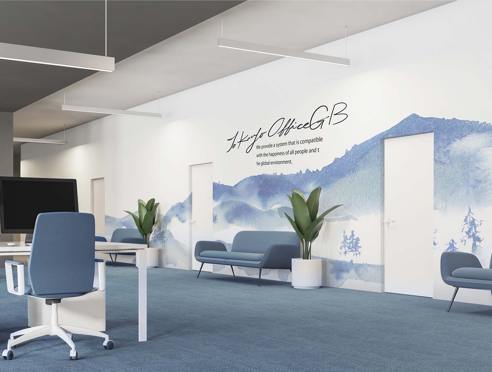 抽象的な水彩画の壁紙