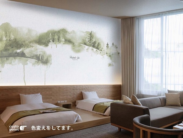 抽象的な水彩画の壁紙