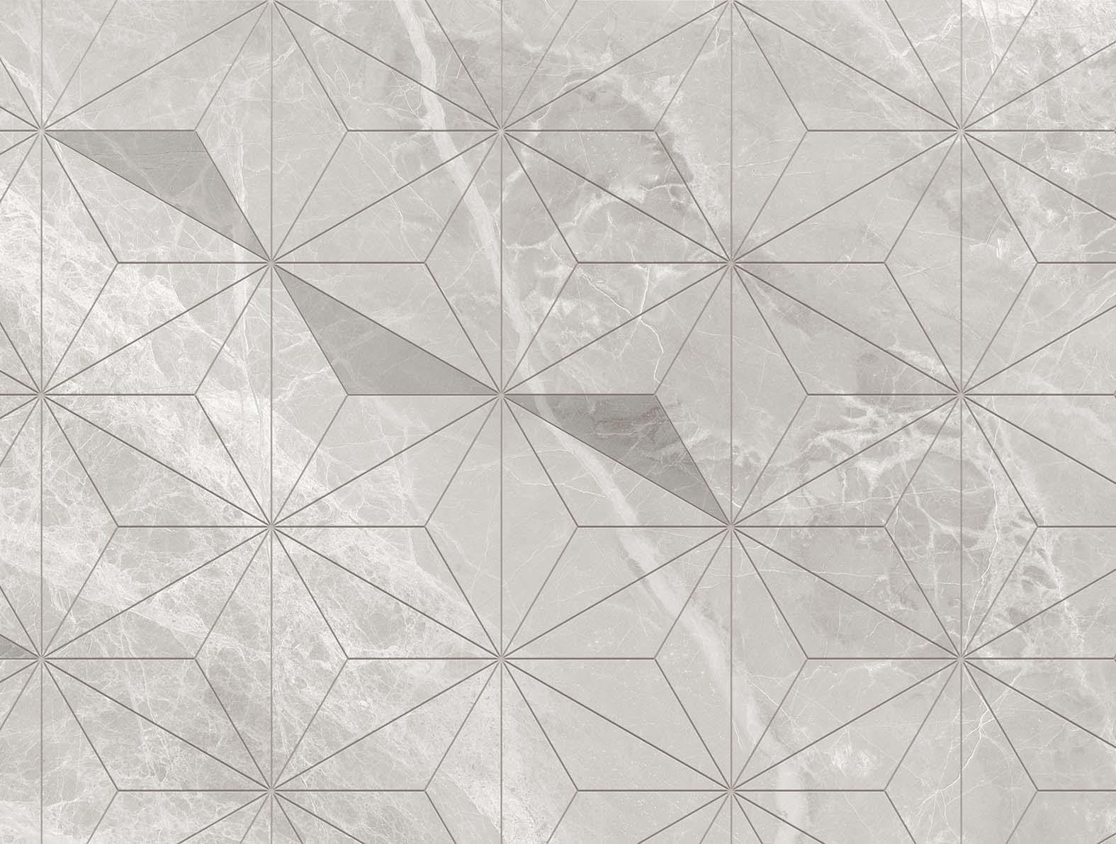 マテリアル柄の大理石の壁紙