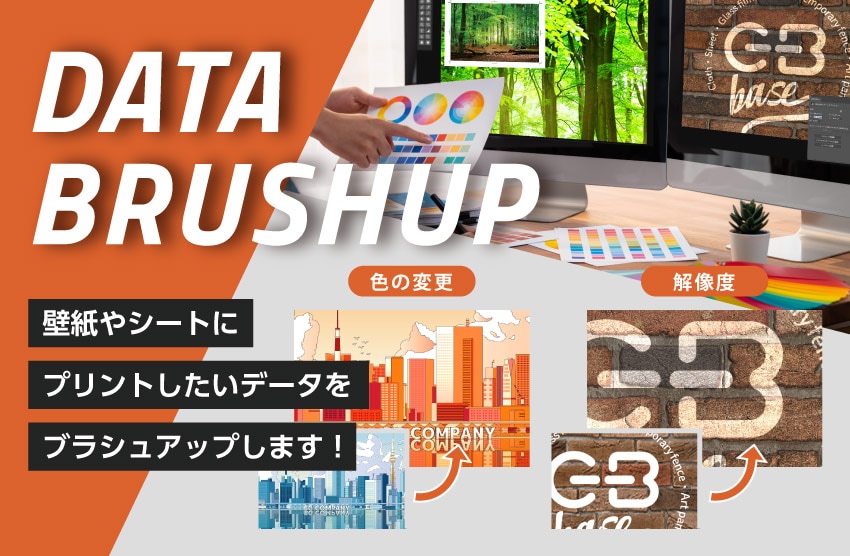 データの調整、カスタマイズのサービス紹介