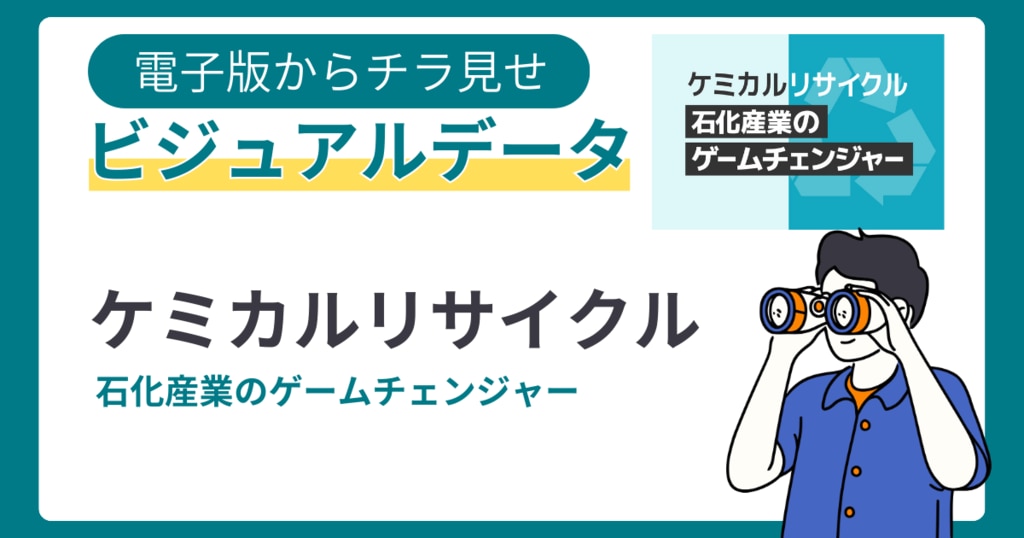 電子版をチラ見せ！ビジュアルデータ「ケミカルリサイクル」 | 株式