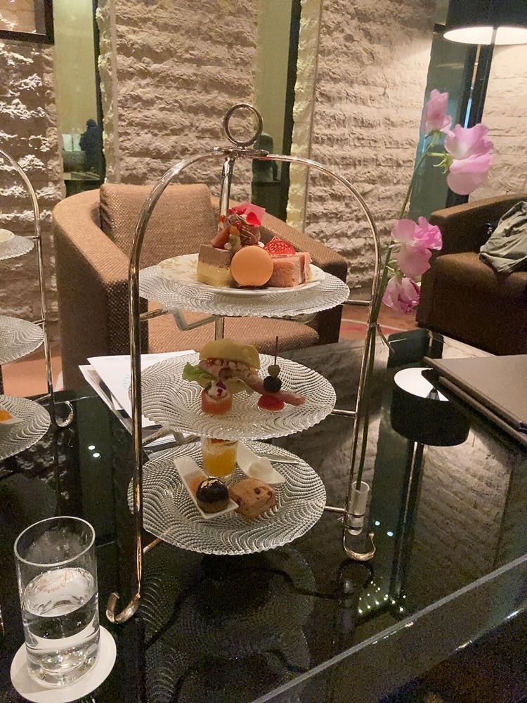 昨年度のホテル見学会でいただいたケーキ