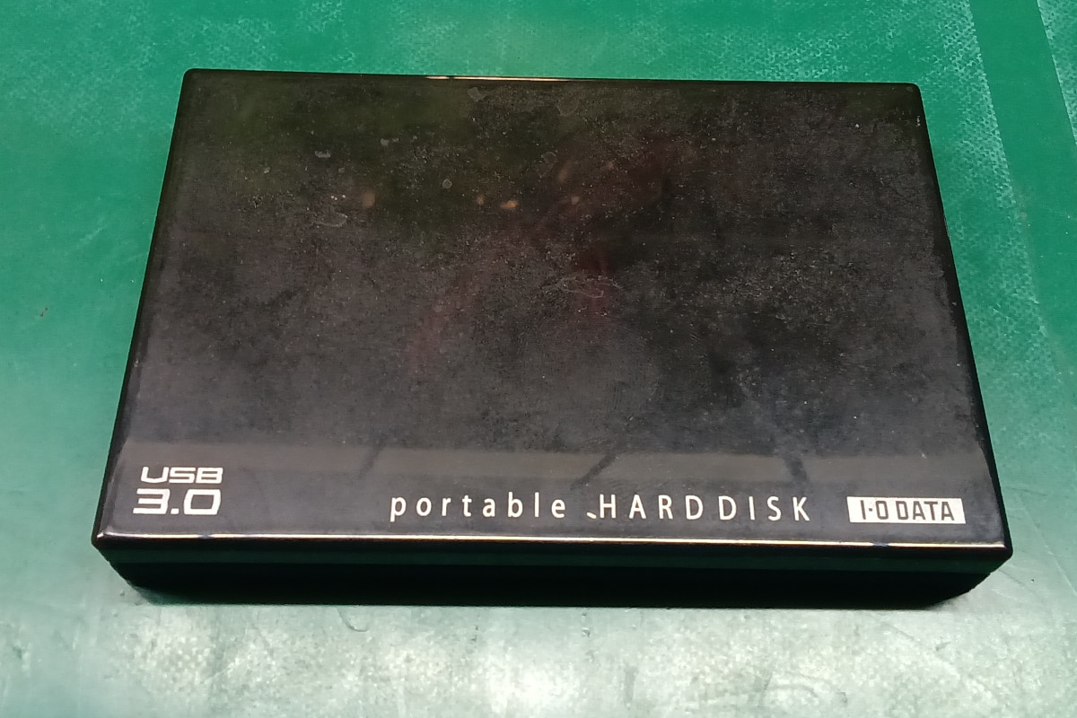 データ復旧事例 I-O DATA(アイ・オー・データ)製外付けHDD 認識しない